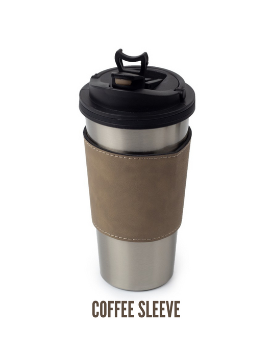 Leatherette Coffee Cup Sleeve